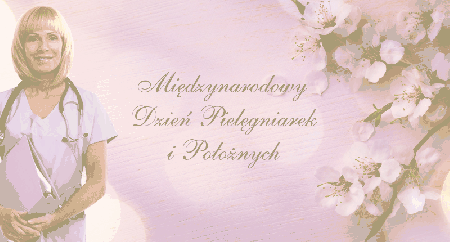 Pielęgniarka ze storczykami przypomina o 12 maja